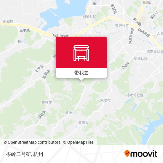 岑岭二号矿地图