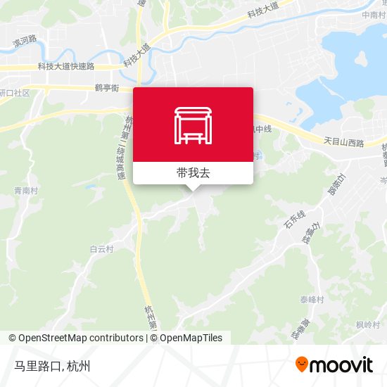 马里路口地图