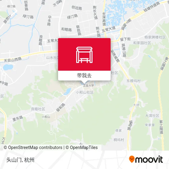 头山门地图
