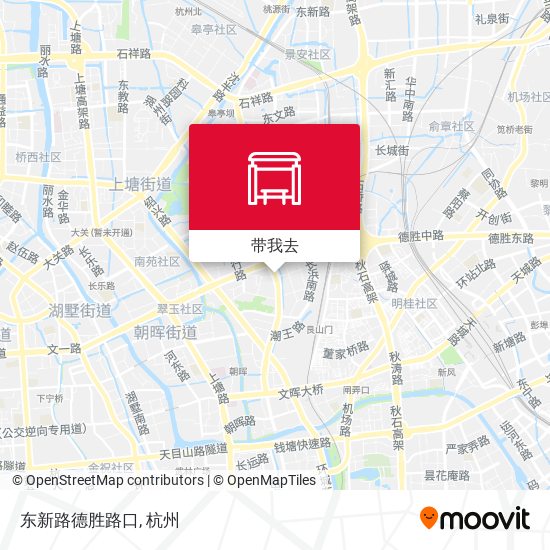 东新路德胜路口地图