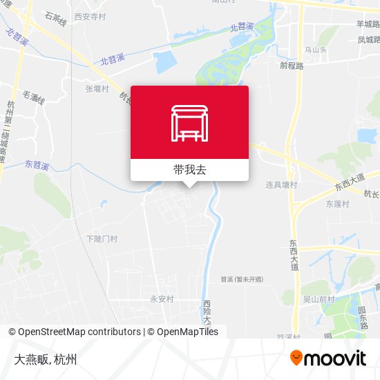 大燕畈地图