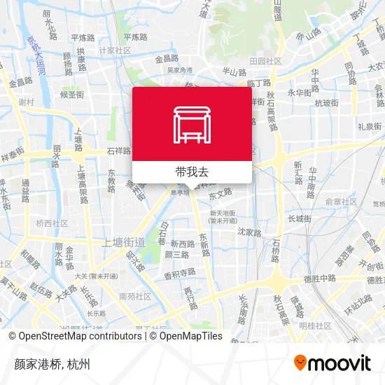 颜家港桥地图