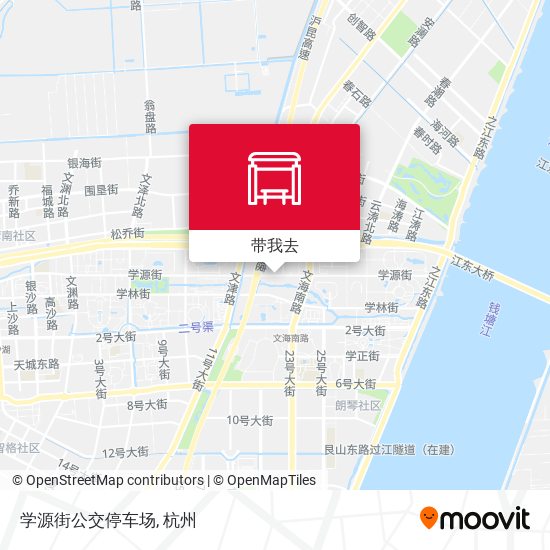 学源街公交停车场地图