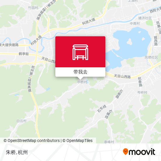 朱桥地图