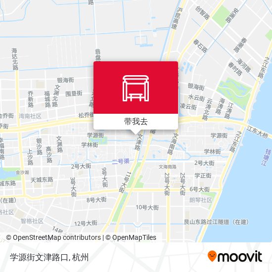 学源街文津路口地图