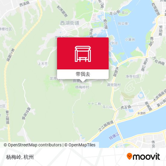 杨梅岭地图