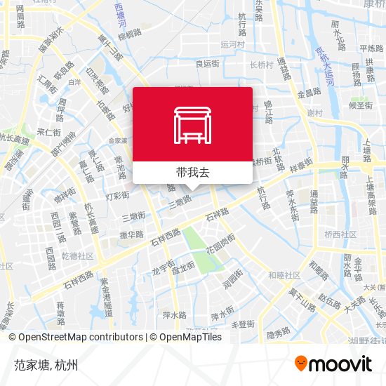 范家塘地图