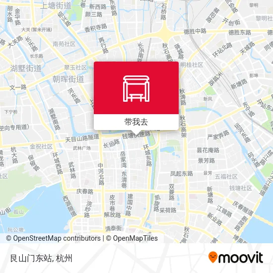 艮山门东站地图