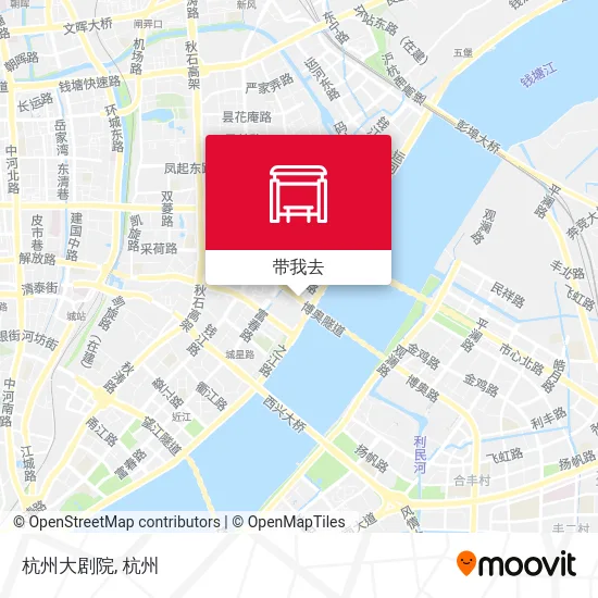 杭州大剧院地图