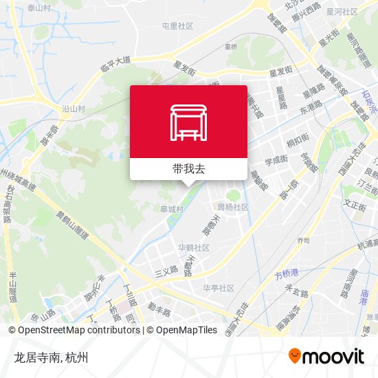 龙居寺南地图