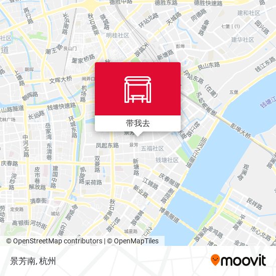 景芳南地图