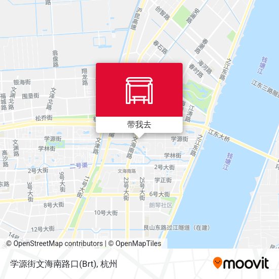 学源街文海南路口(Brt)地图