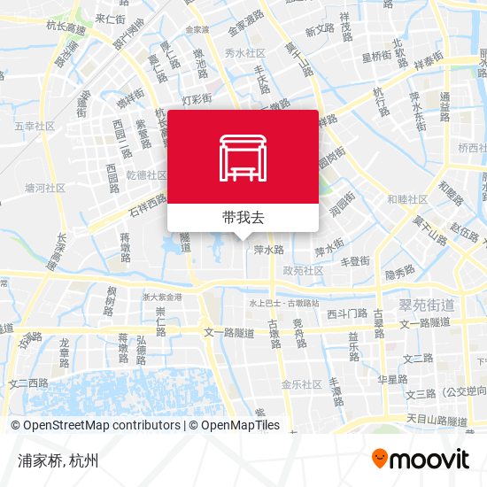 浦家桥地图