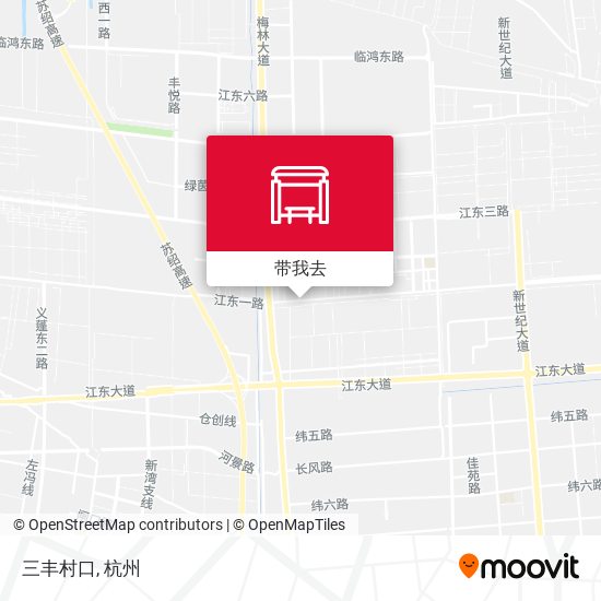 三丰村口地图