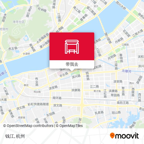 钱江地图