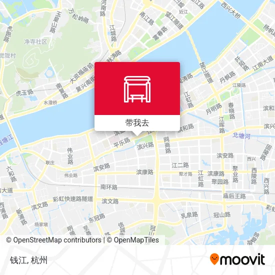 钱江地图