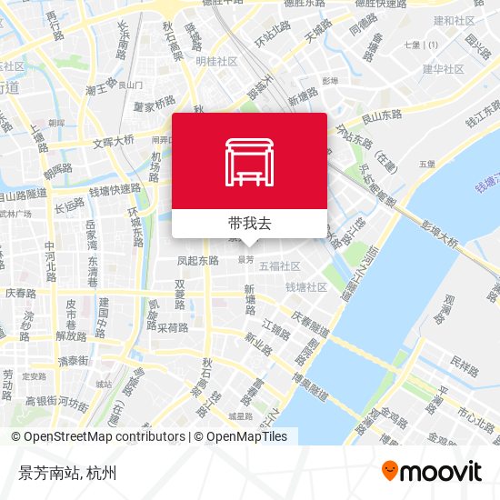 景芳南站地图