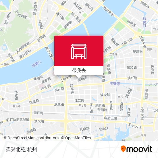 滨兴北苑地图