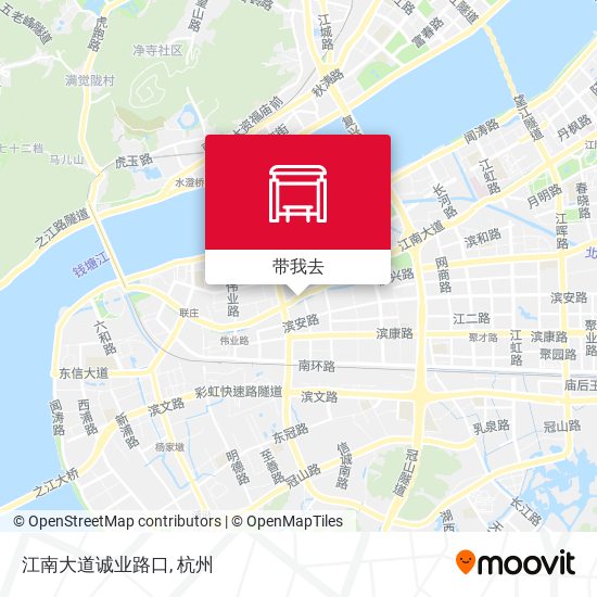 江南大道诚业路口地图