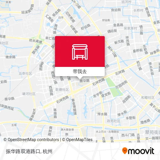 振华路双港路口地图