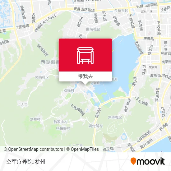 空军疗养院地图