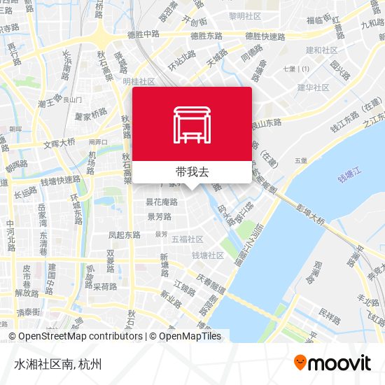 水湘社区南地图