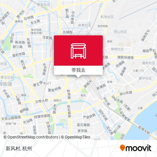 新风村地图