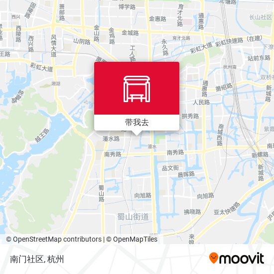 南门社区地图