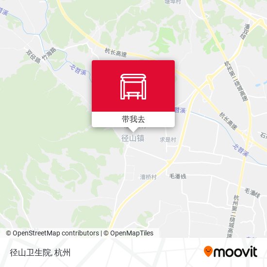 径山卫生院地图