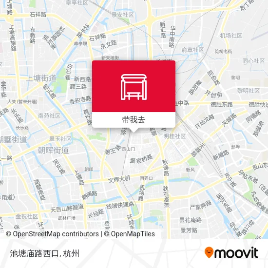 池塘庙路西口地图