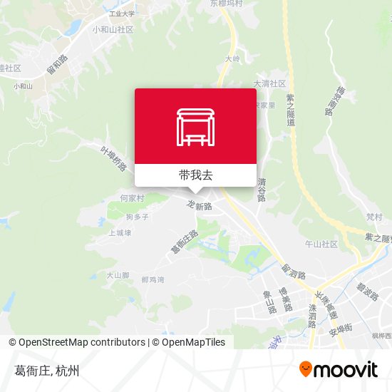 葛衙庄地图