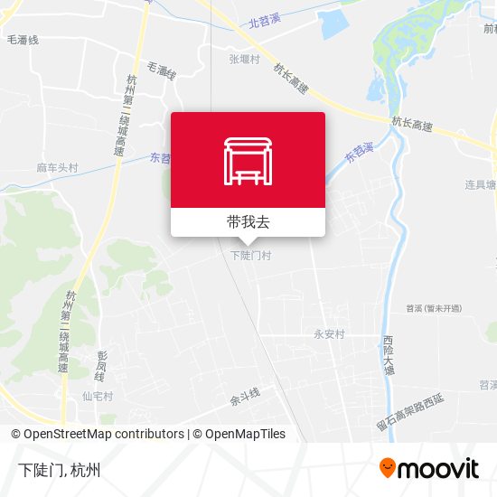下陡门地图