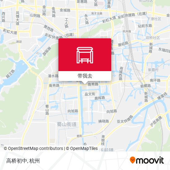 高桥初中地图