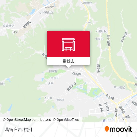 葛衙庄西地图