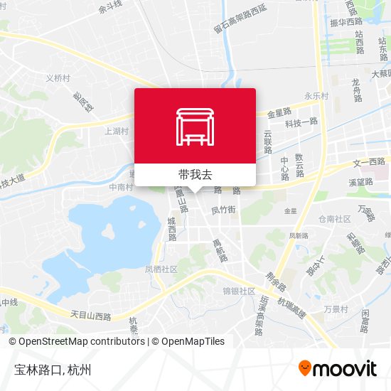 宝林路口地图