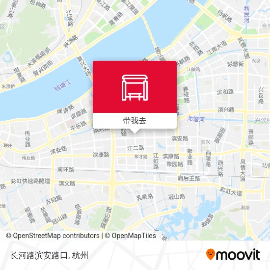 长河路滨安路口地图