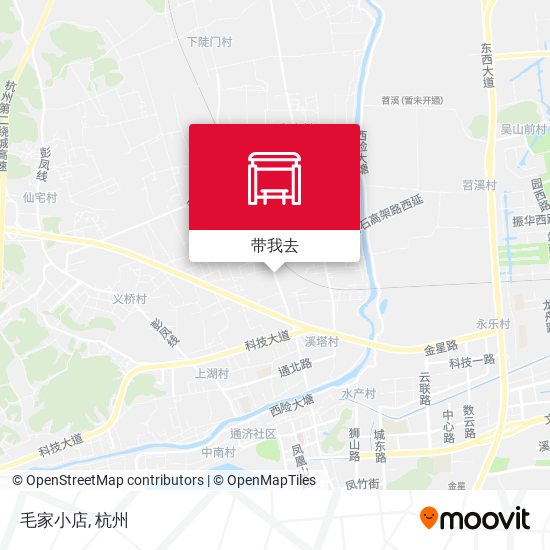 毛家小店地图