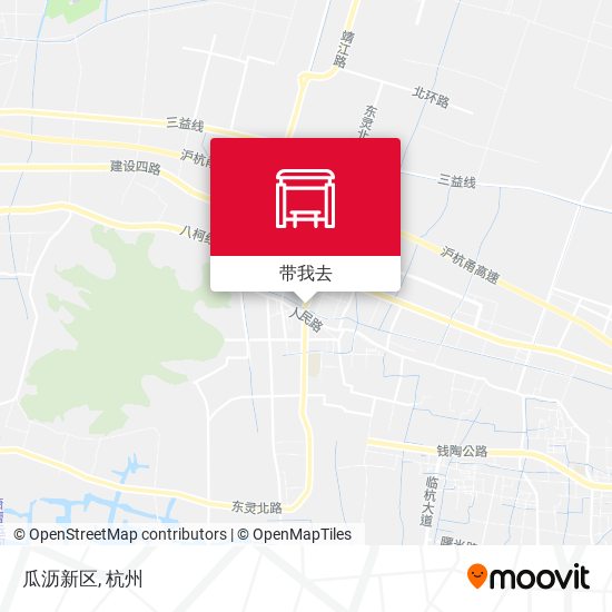 瓜沥新区地图