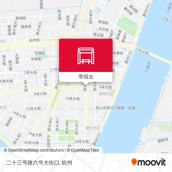 二十三号路六号大街口地图