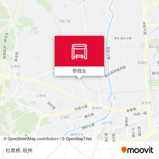 红星桥地图