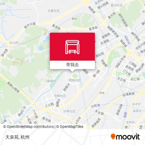 天泉苑地图
