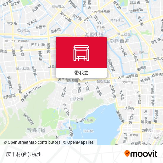 庆丰村(西)地图