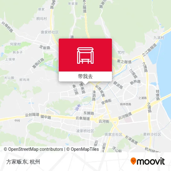 方家畈东地图