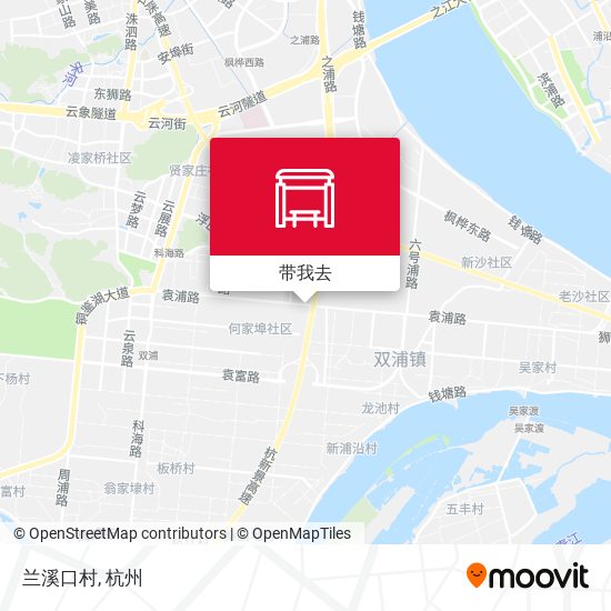 兰溪口村地图