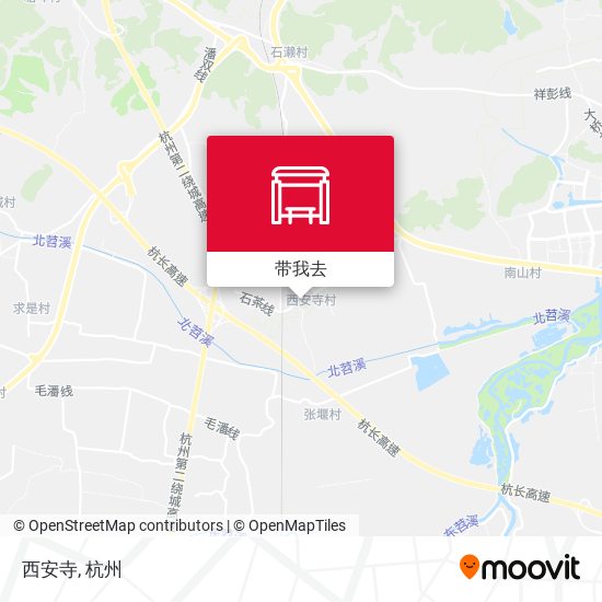 西安寺地图