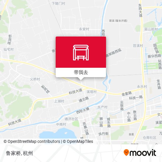 鲁家桥地图