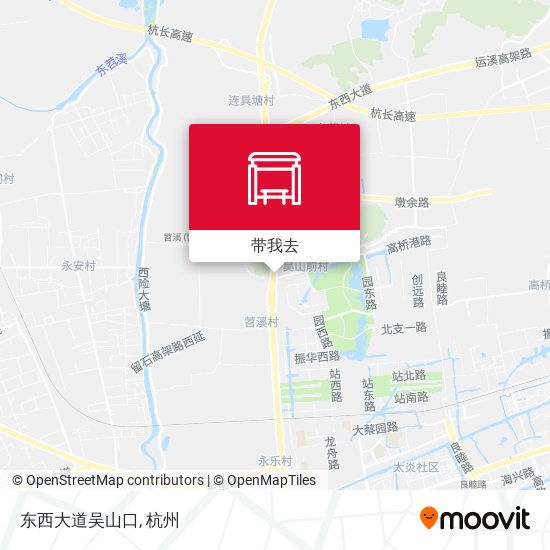 东西大道吴山口地图