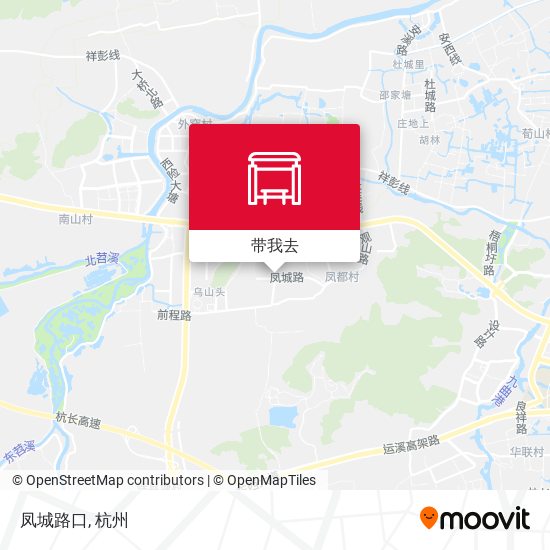 凤城路口地图