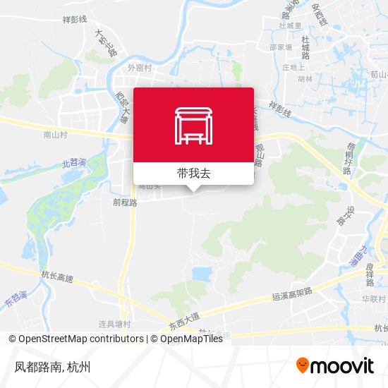 凤都路南地图