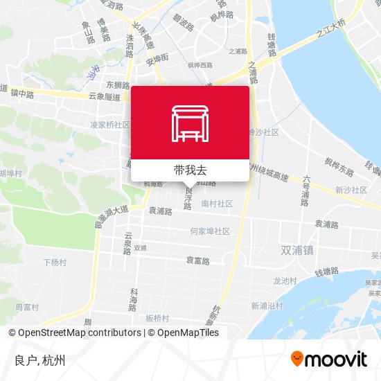 良户地图